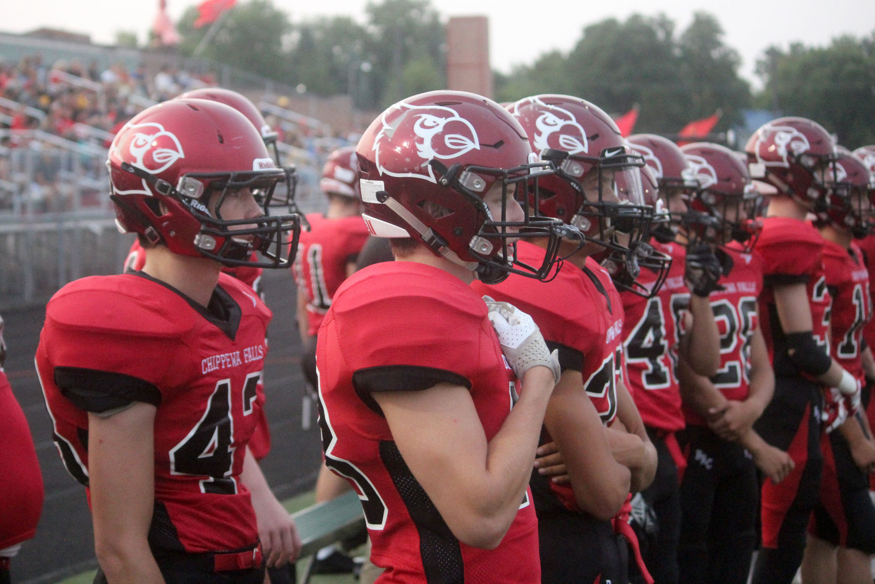 Holmen at Chi-Hi football 8-17-18